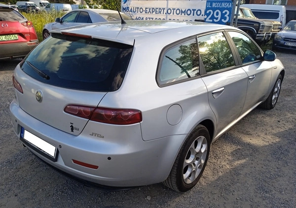 Alfa Romeo 159 cena 12900 przebieg: 283000, rok produkcji 2007 z Warszawa małe 79